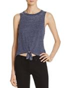 Chaser Tie-front Muscle Tee