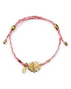 Alex And Ani Precious Metals Lotus Peace Petals Expandable Thread Bracelet