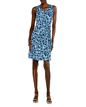 Nic+zoe Coastal Vines Tie Waist Dress