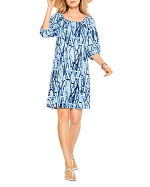 Nic+zoe Zig Zag Printed Dress