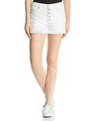 Hudson Zoeey High-rise Denim Shorts In White