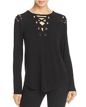 Generation Love Valentine Lace-up Top
