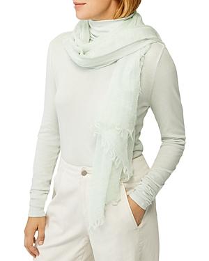 Eileen Fisher Organic Cotton Fringed Scarf