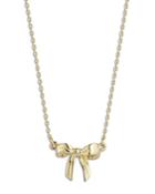 Bloomingdale's 3d Bow Pendant Necklace In 14k Yellow Gold - 100% Exclusive