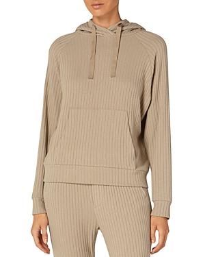 Enza Costa Ribbed Hoodie