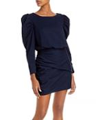 Rebecca Taylor French Terry Ruched Dress