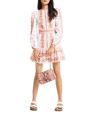 Michael Michael Kors Eyelet Embroidered Dress