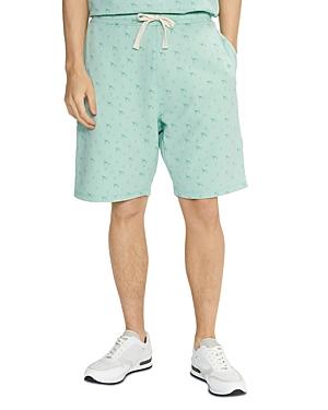 Ted Baker Cotton Ditsy Print Sweatshorts