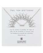 Dogeared Then Now Forever Pendant Necklace, 16