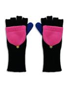 Kerri Rosenthal Cashmere Pop Top Mittens