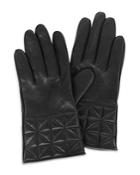Karen Millen Quilted Leather Gloves