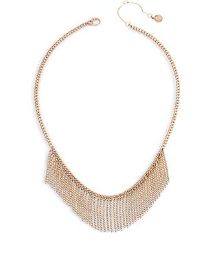 Allsaints Fringed Chain Necklace, 16