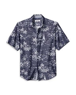 Tommy Bahama Midnight Sails Regular Fit Camp Shirt