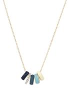 Adina Reyter 14k Yellow And Sterling Silver Bead Party Diamond Pool Party Necklace, 16