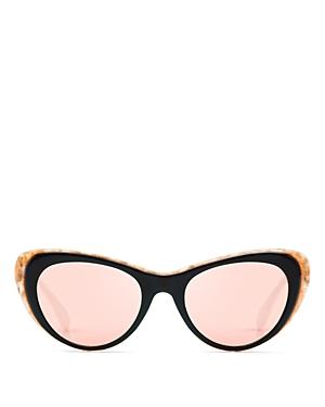 Krewe Irma Mystic Cat-eye Sunglasses, 51mm