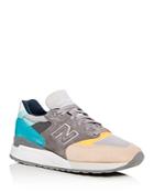 New Balance Men's 998 Made In The Usa Suede Low-top Sneakers