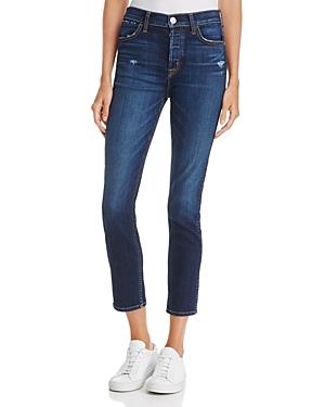 Hudson Holly High-rise Cropped Skinny Jeans In Corrupt