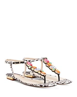 Sophia Webster Women's Ritzy Embellished Thong Sandals