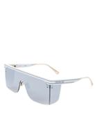 Dior Women's Flat Top Shield Sunglasses, 137mm