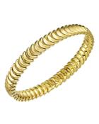 Chimento 18k Yellow Gold Armillas Collection Ridge Curve Bracelet