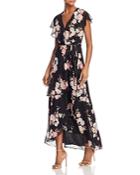 Wayf Polermo Floral Print Maxi Wrap Dress - 100% Exclusive