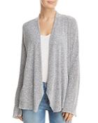 Three Dots Boucle Open Front Cardigan