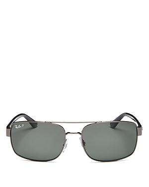 Ray-ban Women's Arista Polarized Square Sunglasses, 61 Mm