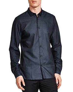 The Kooples Easy Dots Slim Fit Button-down Shirt