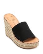 Dolce Vita Women's Pim Platform Wedge Espadrille Slide Sandals