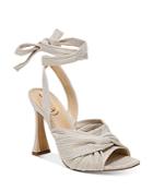 Sam Edelman Women's Lenora Ankle Tie High Heel Sandals