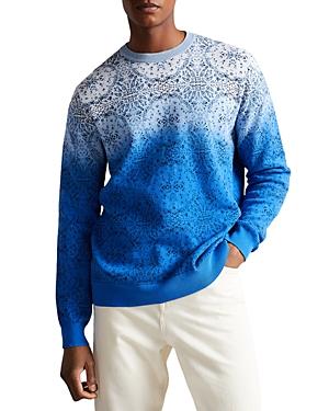 Ted Baker Spray Dye Crewneck Sweater
