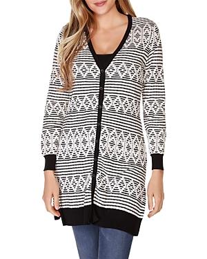 Belldini Printed Long Cardigan