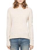 Zadig & Voltaire Cici Patch Cashmere Sweater