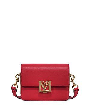 Mcm Mena Mini Leather Crossbody