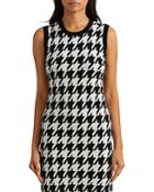 Lauren Ralph Lauren Houndstooth Sweater Dress