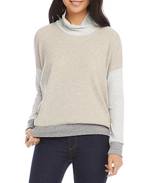 Karen Kane Colorblocked Turtleneck Sweater