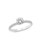 Bloomingdale's Solitaire Diamond Engagement Ring In 14k White Gold, 1.0 Ct. T.w. - 100% Exclusive