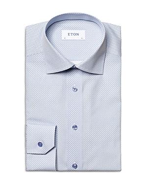 Eton Slim Fit Medallion Print Shirt