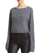T By Alexander Wang Brushed Ribbed Sweater