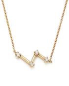 Dana Rebecca Designs 14k Yellow Gold Jemma Morgan Zigzag Diamond Necklace, 18