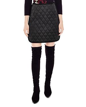 Sandro Amy Quilted Skirt