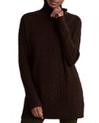 Polo Ralph Lauren Cable Knit Tunic Sweater