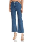 3x1 Nicolette High-rise Cropped Flared Jeans In Anya