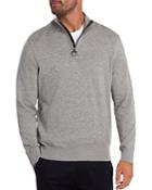 Barbour Tartan Quarter-zip Sweater
