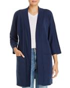 Three Dots Open-front Cardigan