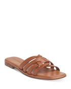 Whistles Women's Cece Woven Slide Sandals
