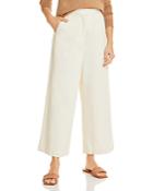 Weekend Max Mara Wide Leg Cotton Ankle Trousers