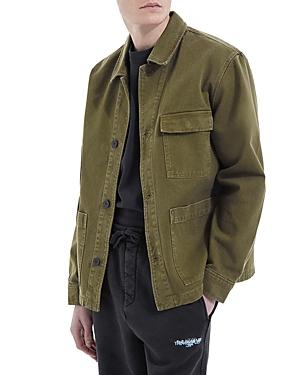 The Kooples Slim Fit Twill Worker Jacket