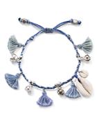 Chan Luu Tassel & Shell Bracelet