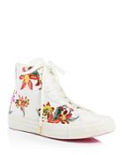 Converse Patbo Collection Chuck Taylor All Star Floral Embroidered High Top Sneakers